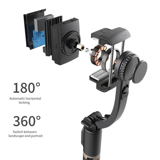 Stabilisateur Vidéo Mobile 3-en-1